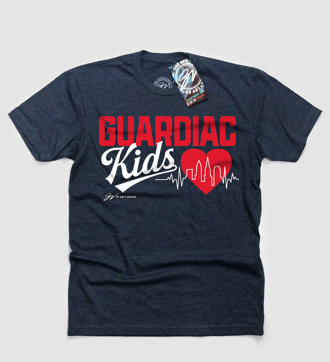 GV Art and Design Cleveland Baseball for Life Tour T Shirt 4XLarge