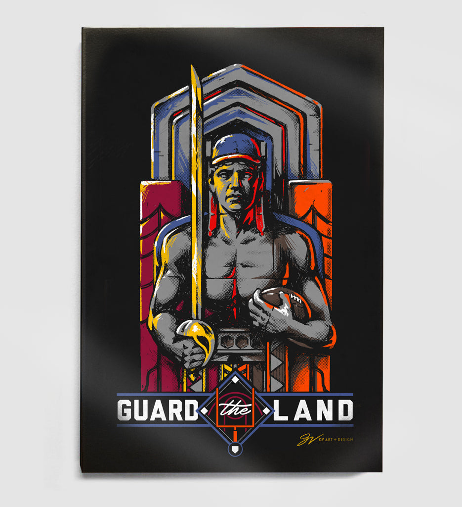 Cleveland guardians Art Board Print for Sale by Maximize Style