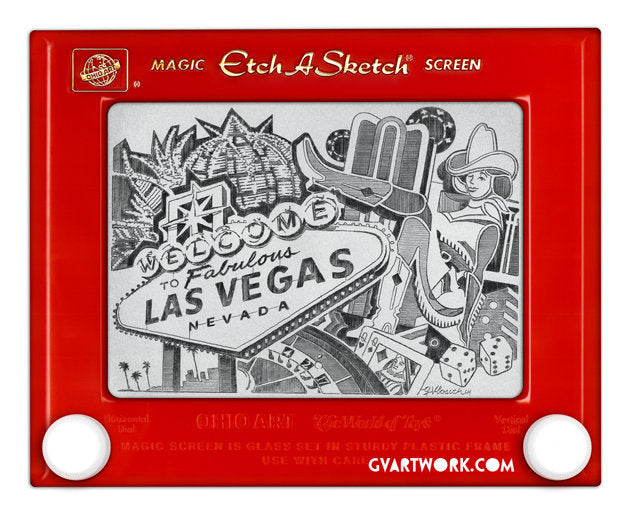 ETCH-A-SKETCH Custom Printed ETCH A SKETCH® games