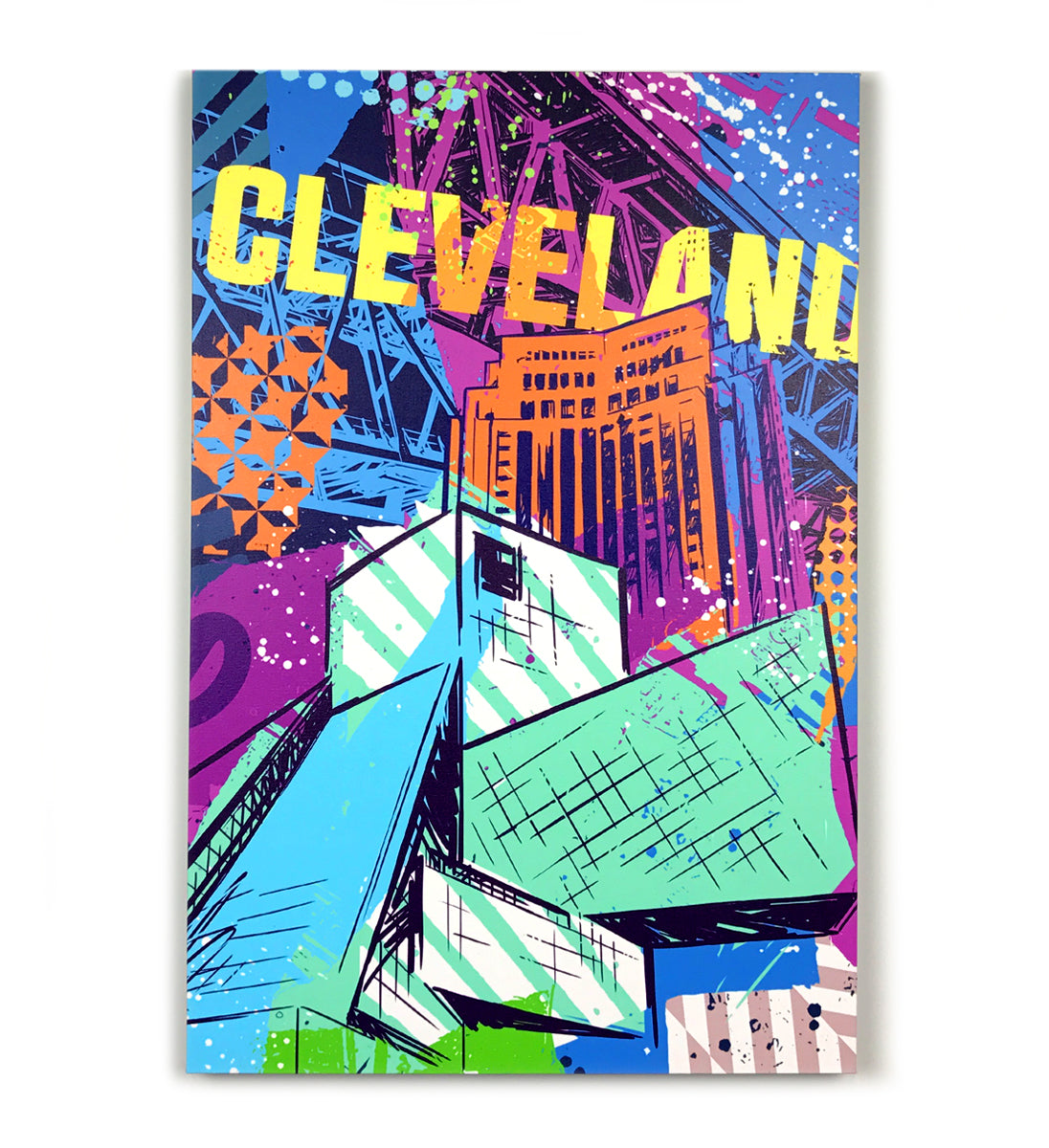 Cleveland C Guardian Canvas Artwork