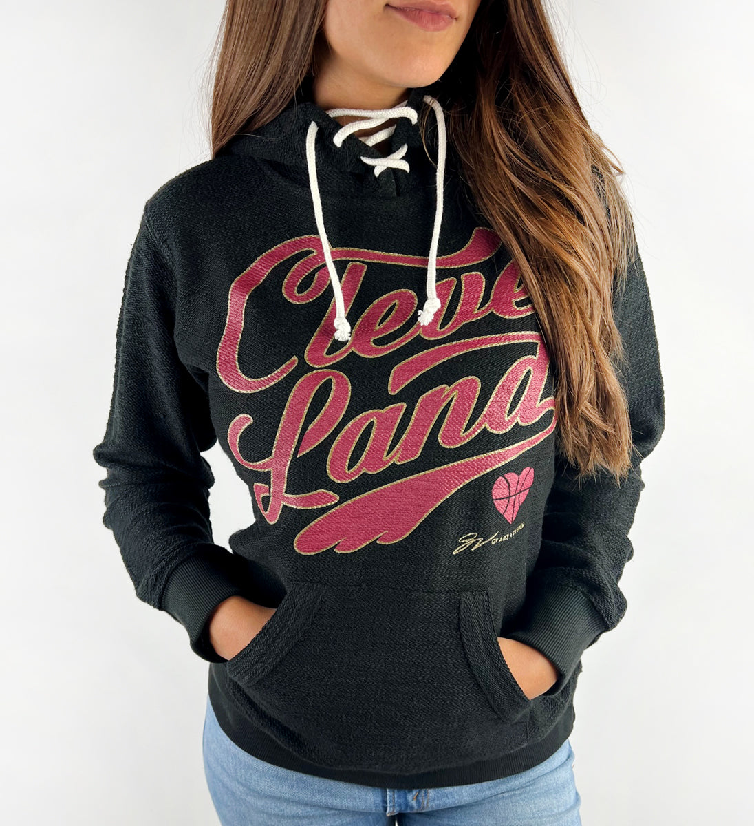 : OTS NFL Cleveland Browns Women's Grant Lace Up Pullover Hoodie,  Logo, Small : Sports & Outdoors