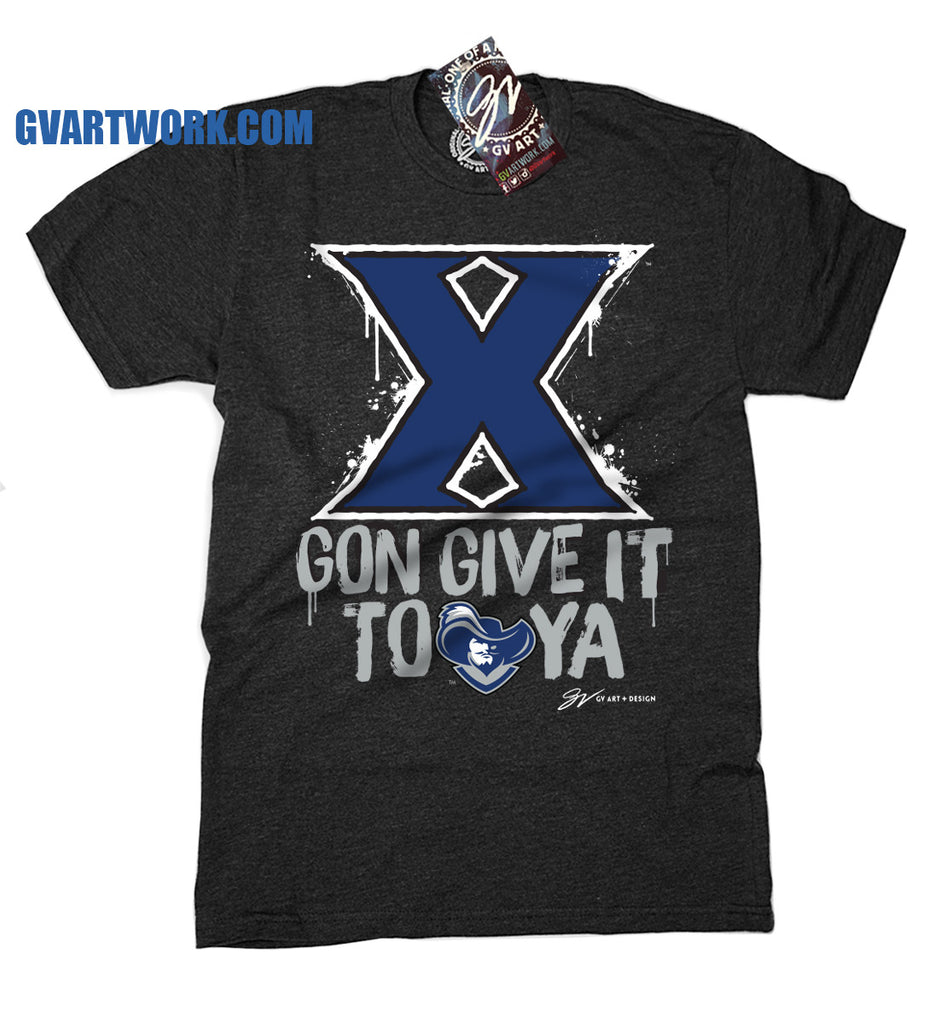 Xavier University X Gon Give It To Ya T Shirt Gv Art And Design