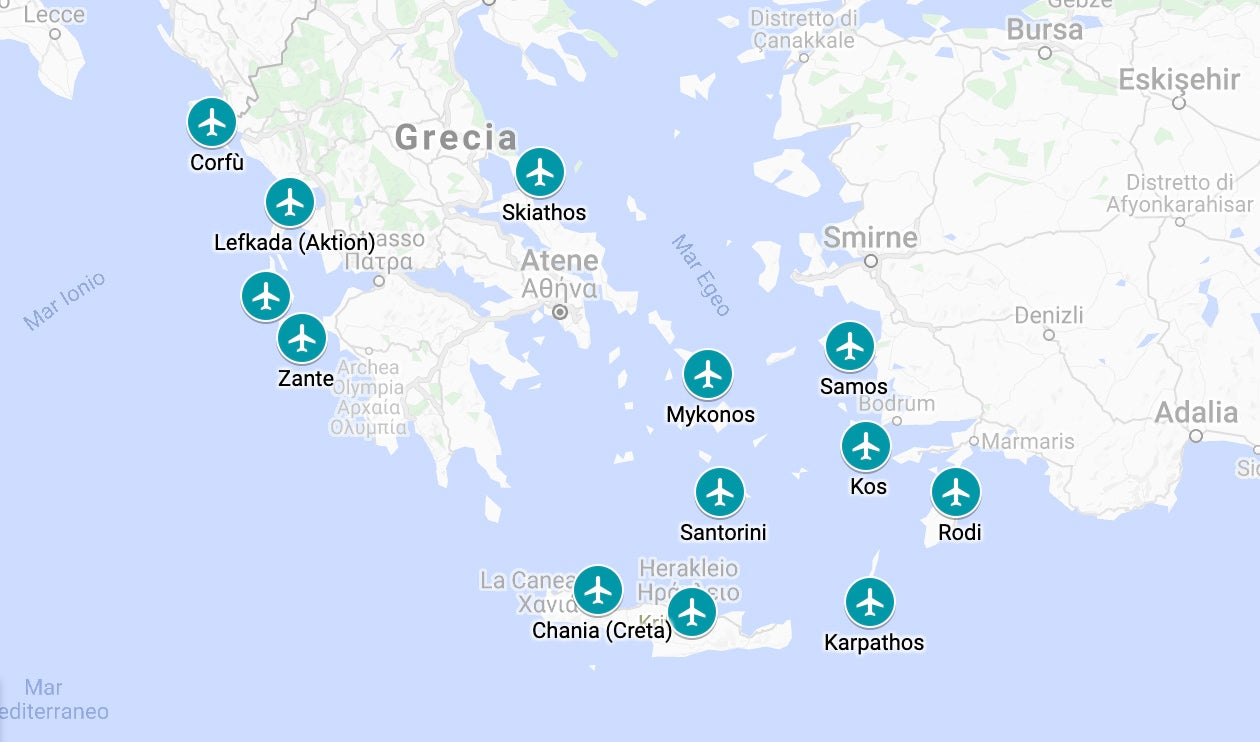 Sono 29 Le Isole Greche Con Aeroporto L Elenco Aggiornato Al 2020