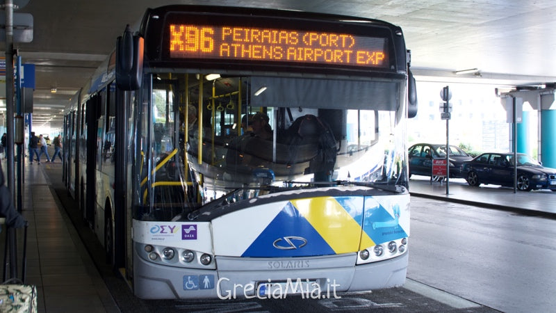 autobus Atene Pireo