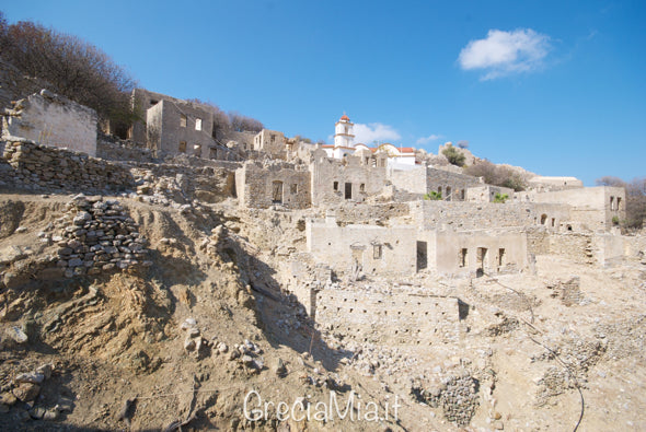 villaggio abbandonato Tilos