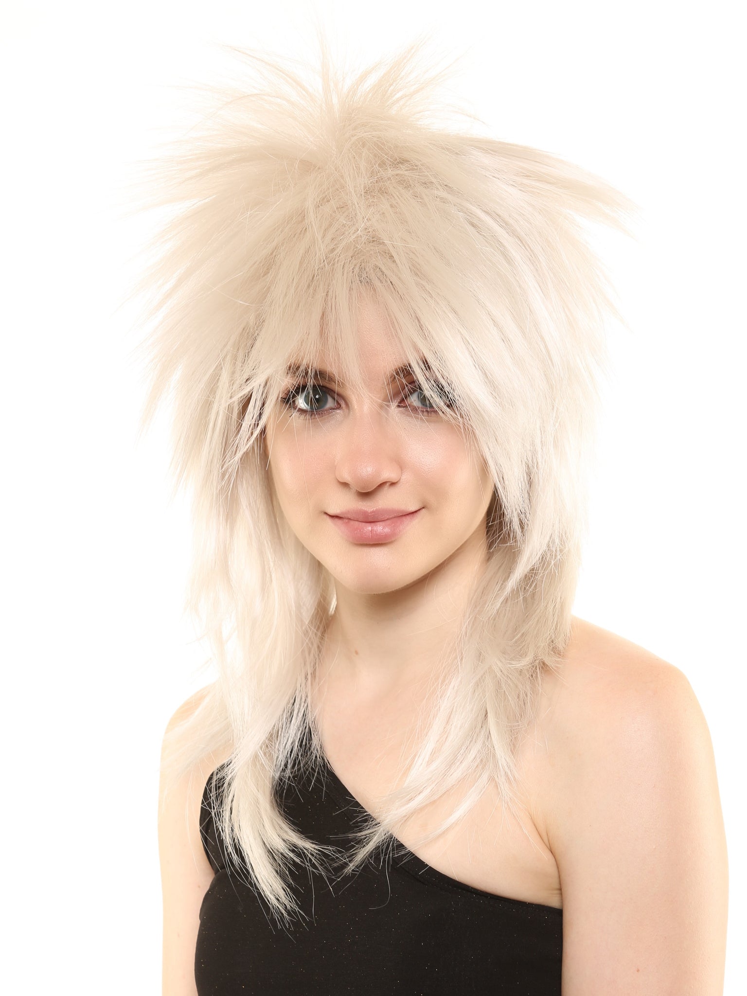 80 S Punk Rock Girl Premium Wig 18 Colors Spiritwigs