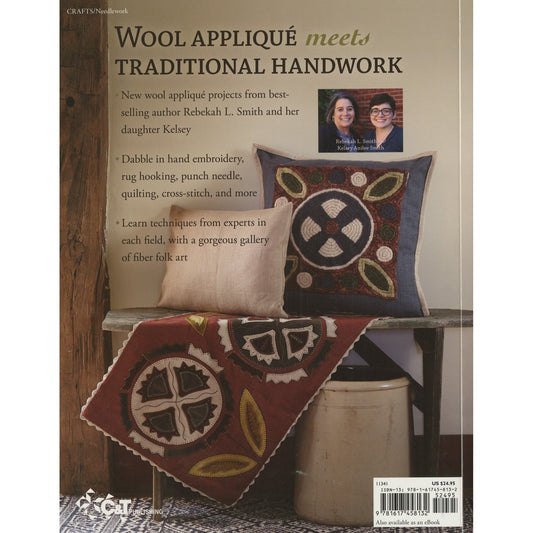 The Sewing Book - Wool Applique Pattern by Rebekah L. Smith – Red