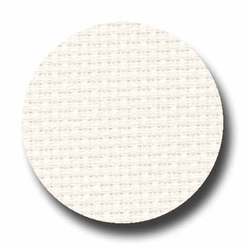Zweigart Aida - Ivory EZ Count Grid Cross Sitch Fabric - available in 14  count