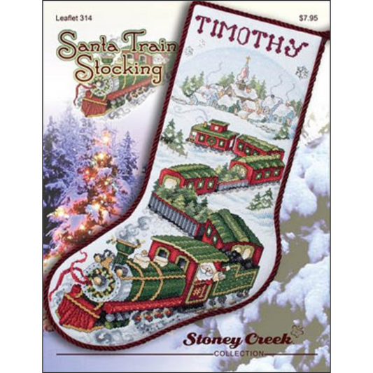 Woodland Critters & Snowman Stocking by Stoney Creek Counted Cross