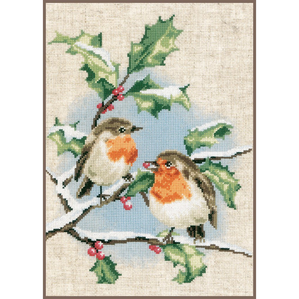 Winter Robins Cross Stitch Kit – Hobby House Needleworks