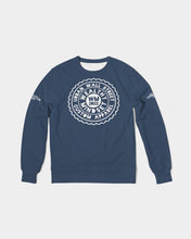 Load image into Gallery viewer, Wealthy Mindset (Blue) Men&#39;s Classic French Terry Crewneck Pullover