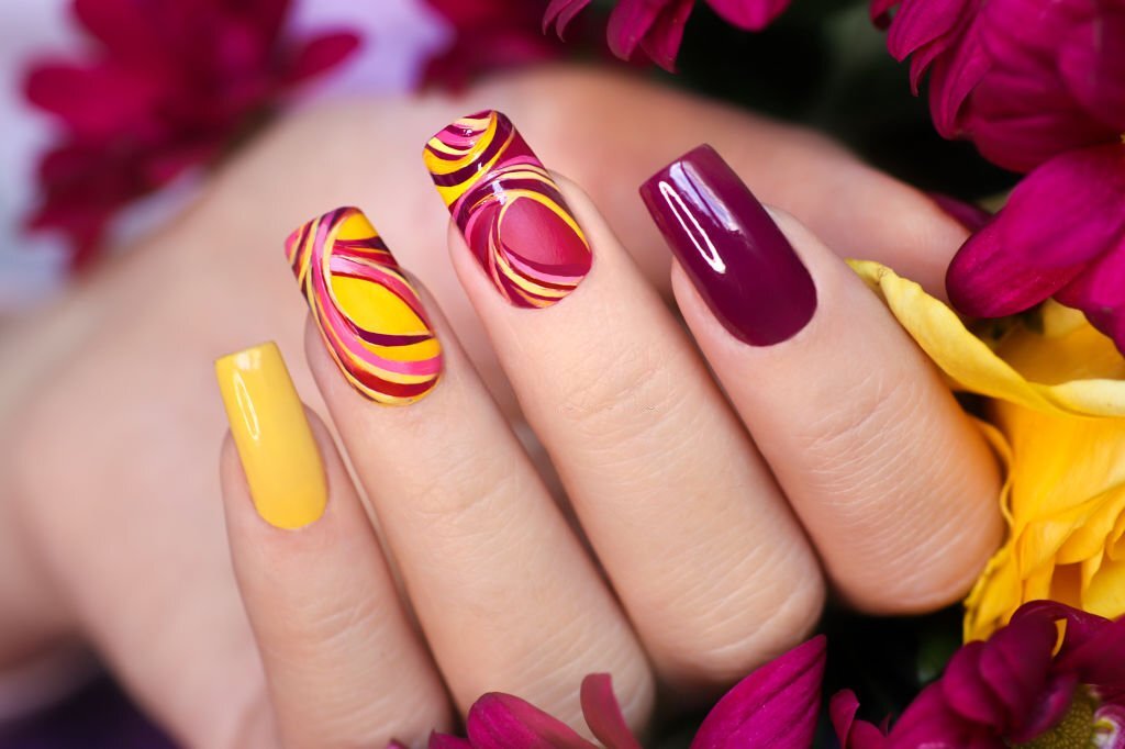 Latest Nail Paint Designs in India - wide 3