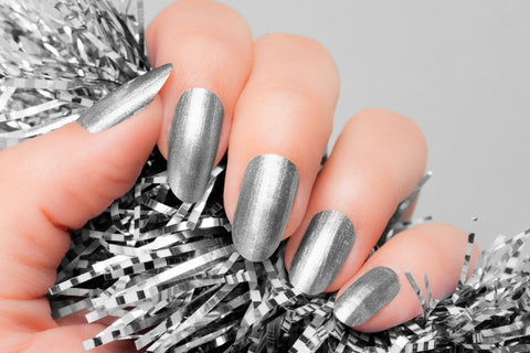 Gray Jelly Vegan Nail Polish, Sheer Silver Nails Dove Jelly - Etsy