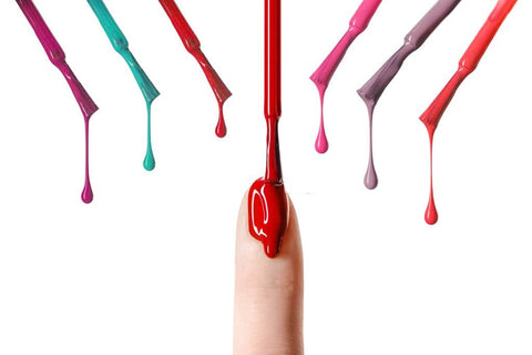 how to put nail polish