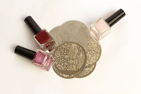 nail polishes for stamping plates