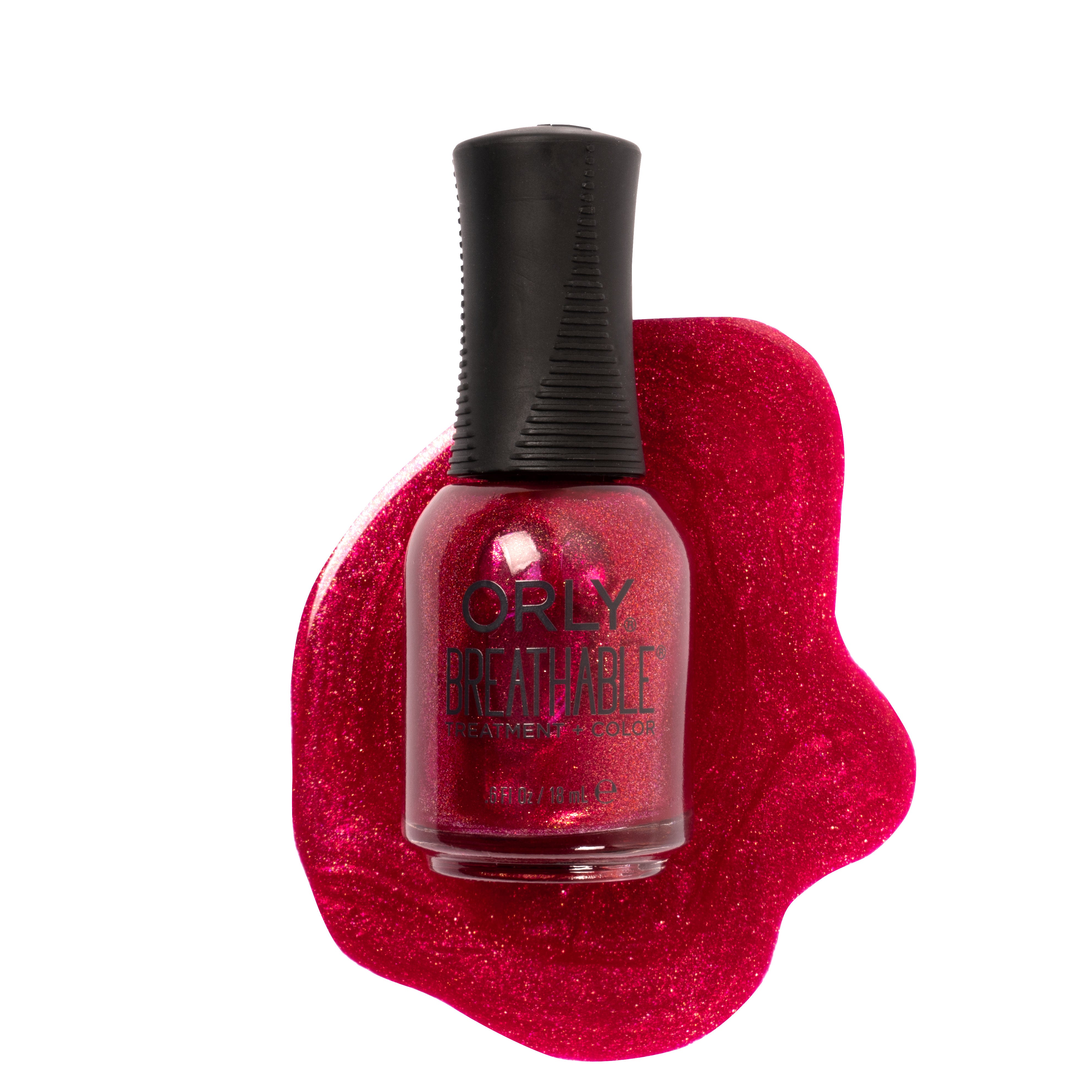 Orly Breathable 1 Step Nail Polish- Cherry Bomb