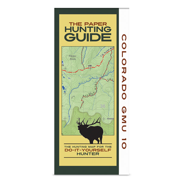 DIY Hunting Map - Colorado GMU 10
