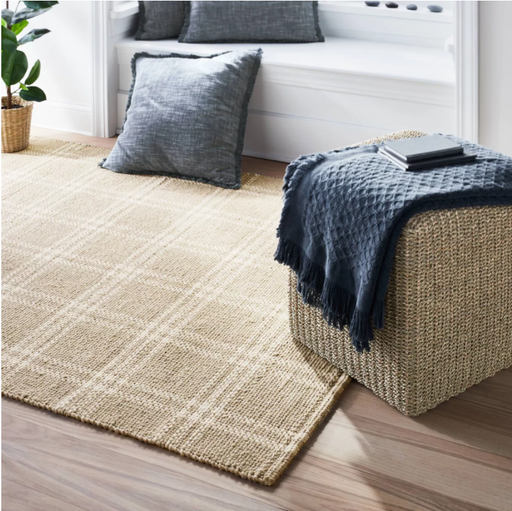 Chunky Knit Wool Woven Rug