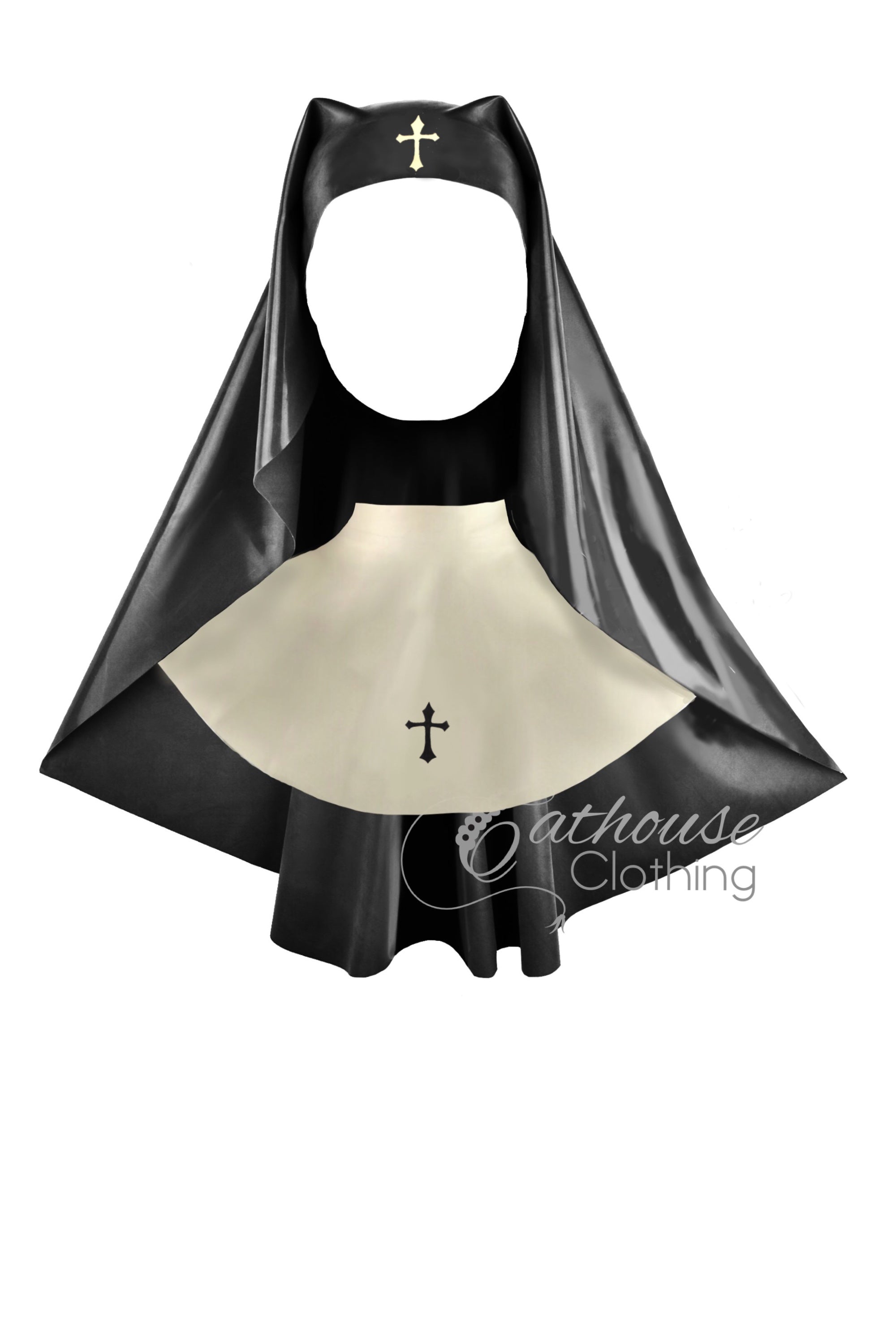 Nun harness bra – Cathouse Clothing