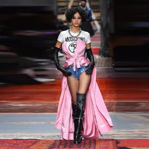 Floor Length Gothic Style Skirt - Mineli's Closet