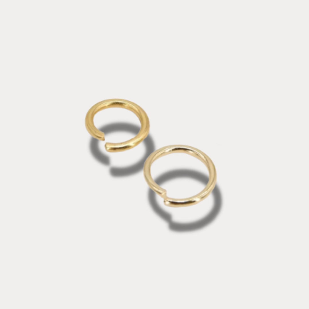 14 K Gold Filled Jump Rings, 3.3 mm 4.0 mm 5.0 mm and 6.0 mm Open Snap  Close Rings, Strong 20 Gauge