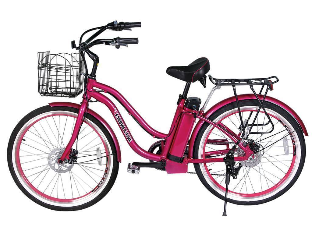 electric bike pink