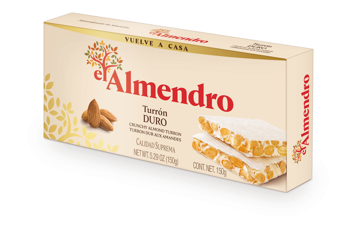 El Almendro Duro Almond Turron 150 g | lespanola