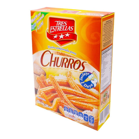 Tres Estrellas Churros Flour Mix 500 g – L'Española