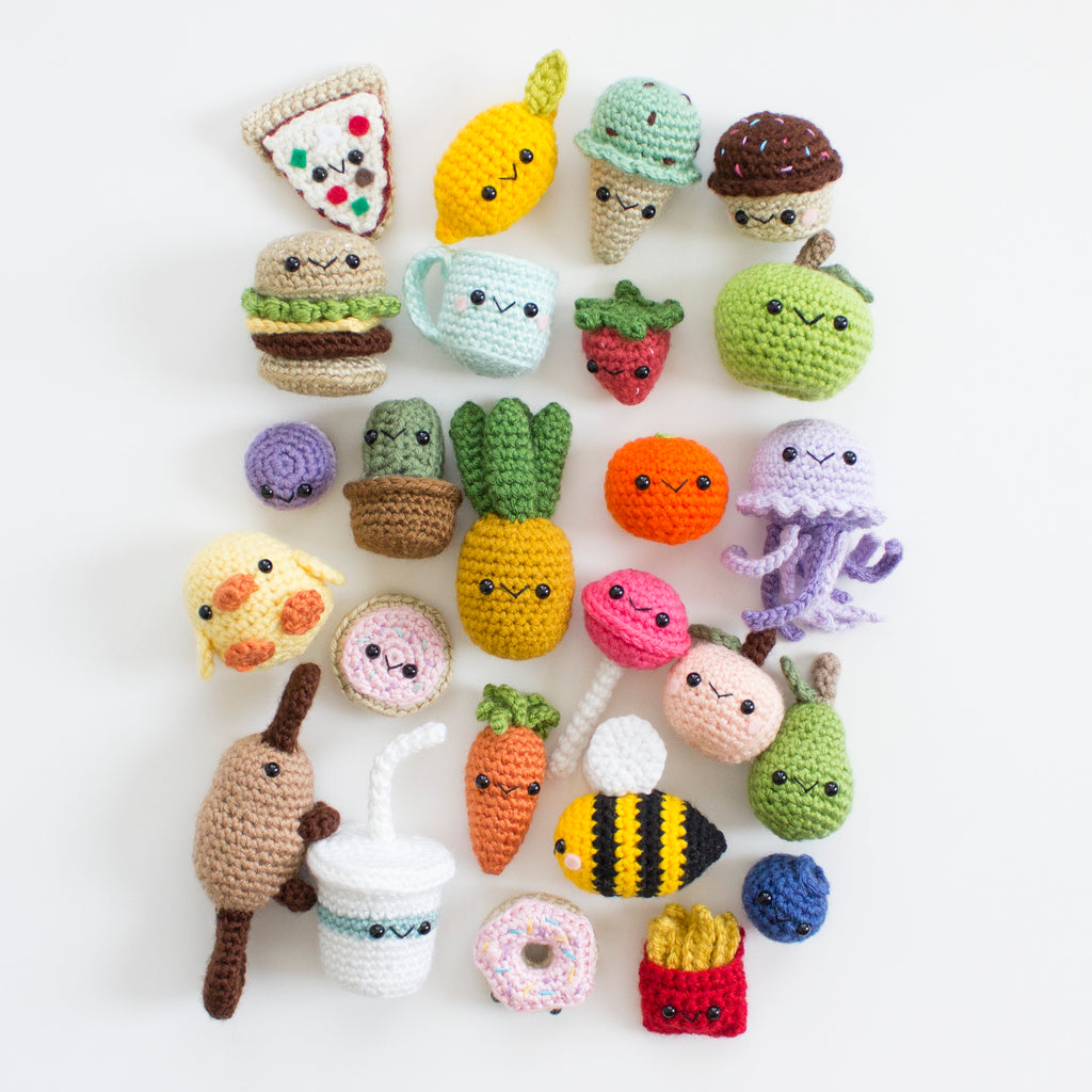 Crochet eBook: 100 Days of Mini Amigurumi VOL 1, PDF Amigurumi Pattern