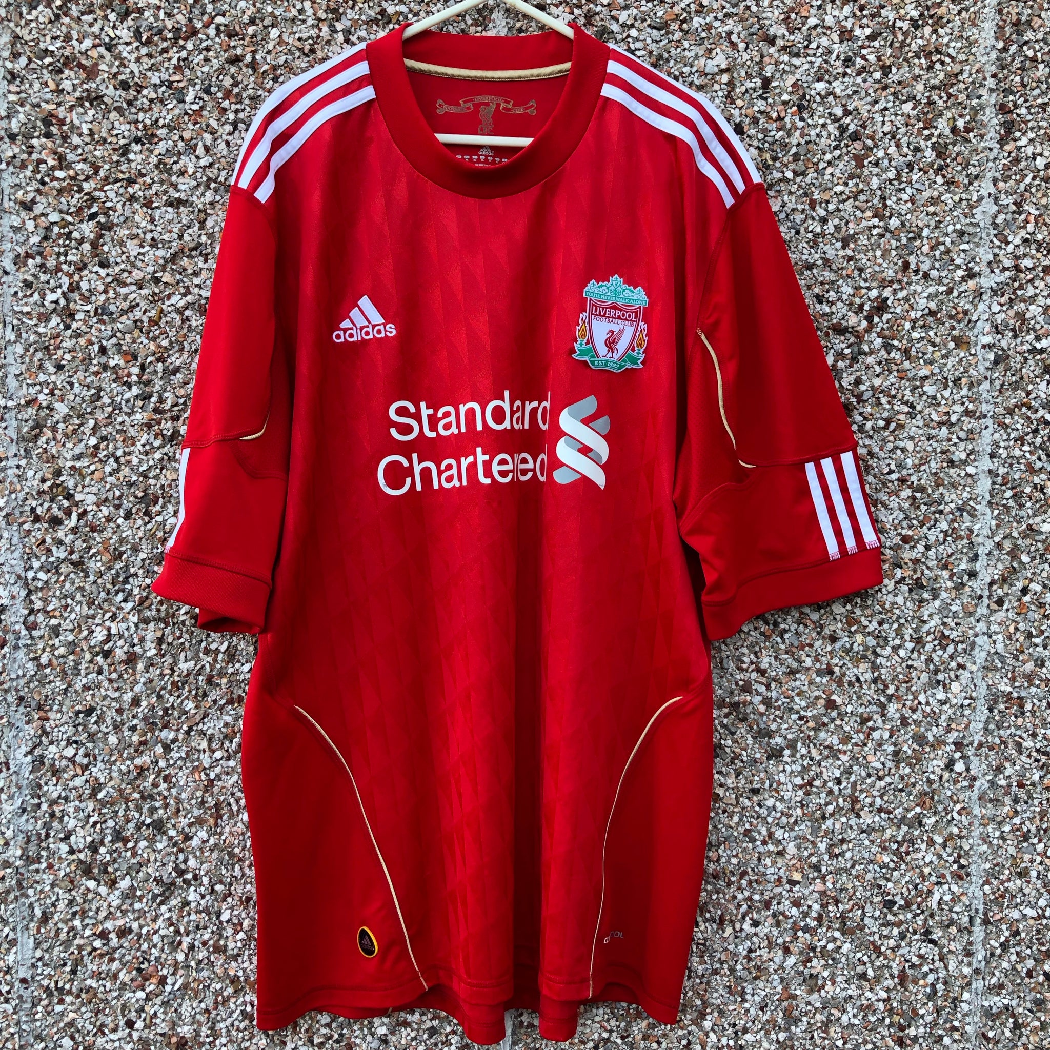 liverpool home football shirt