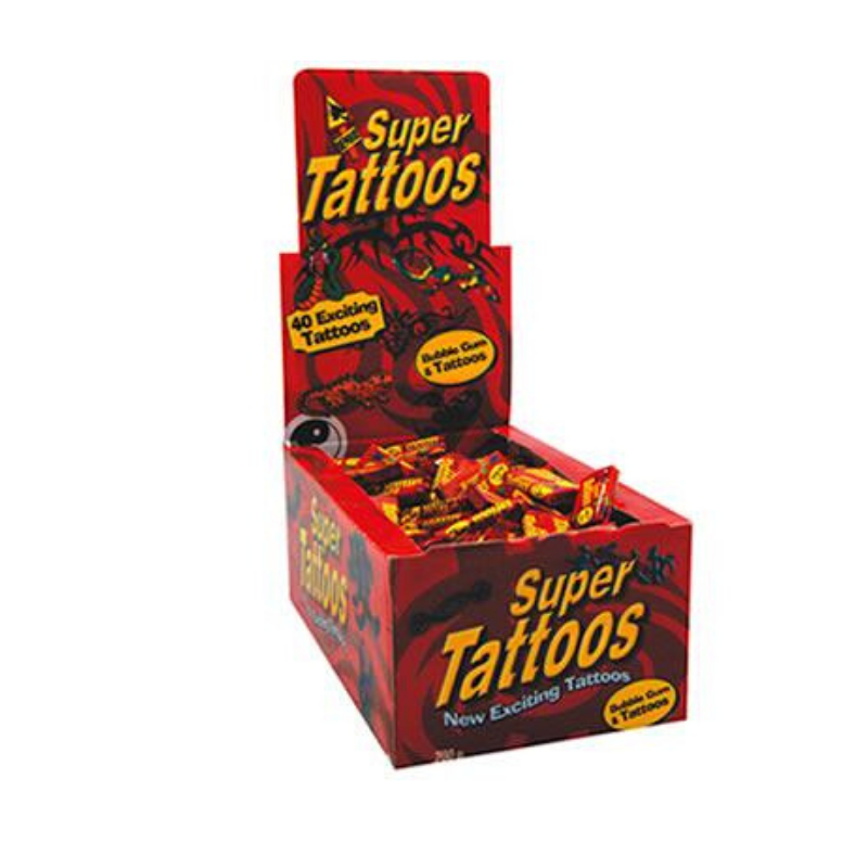 Monster Tattoo Bubble Gum 56g  Bakalikon