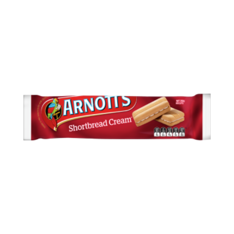 Arnotts Shortbread Cream 250g My Sweeties 6078