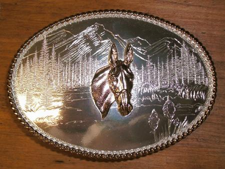 montana silver belt buckles