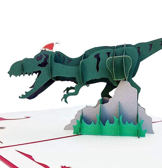 Dinosauri pop-up in 3D. Con gadget