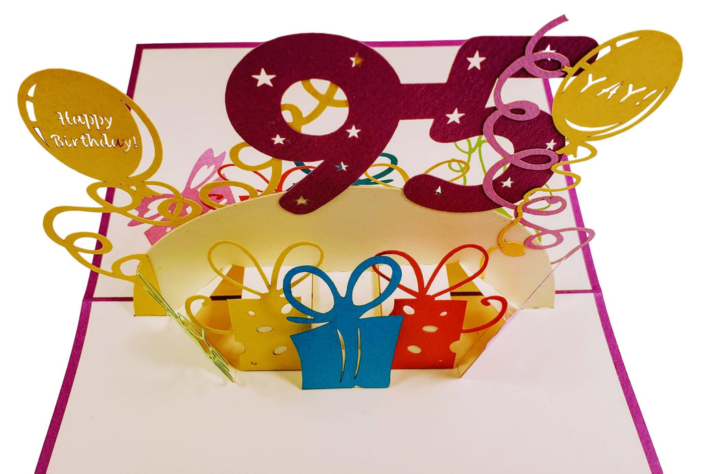 Happy 95th Birthday With Lots of Presents | iGifts And Cards