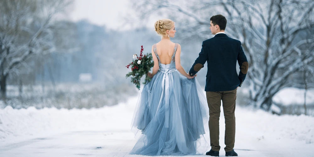 Idea per un matrimonio invernale