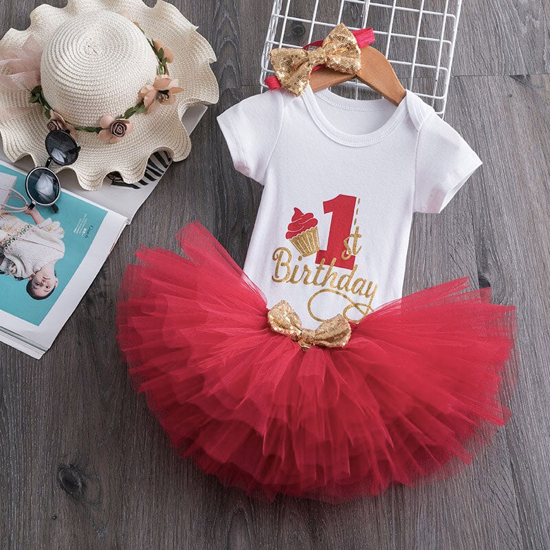 Tenue Premier Anniversaire Bebe Fille L Univers De La Licorne