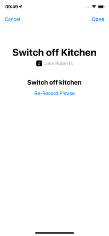 Wie nutze ich Siri Shortcuts mit meiner Smart-Lampe-Schritt 5.2