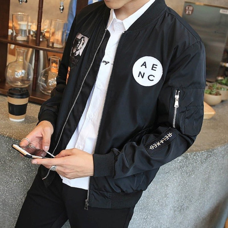 Designer MA-1 Flight Bomber Jacket "Shenyang" from the Street Style collection.