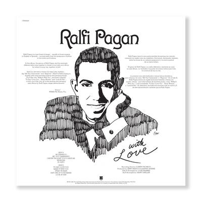 Ralfi Pagan - With Love (180g LP) - Fania Records