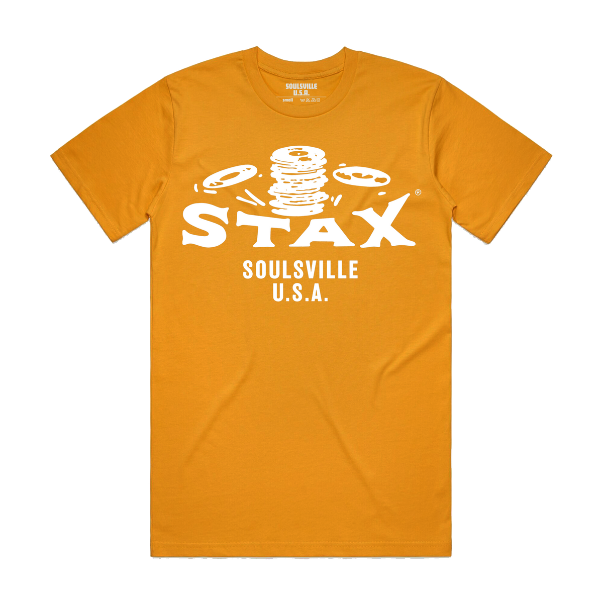 Stax Records - Soulsville U.S.A. T-Shirt (Mustard) - Stax Records