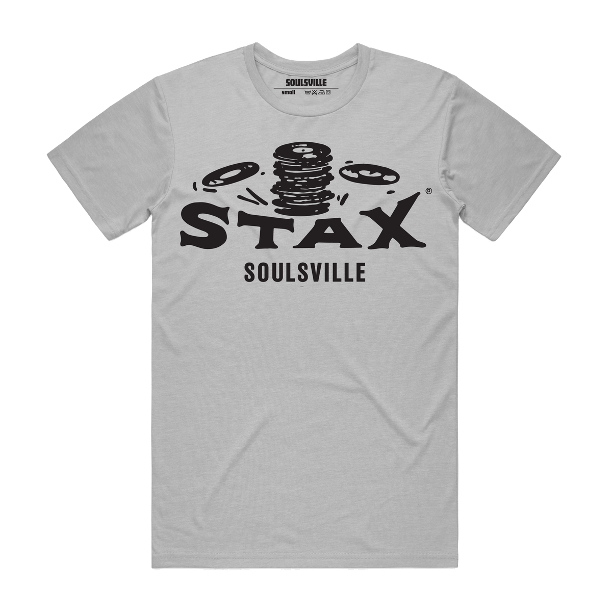 Stax Records – Stax Turntable T-Shirt (Black) – Craft Recordings