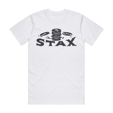 Stax Records – Stax Falling Records Logo T-Shirt (Steel Blue) – Craft  Recordings
