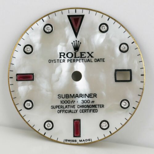 rolex submariner mother of pearl face