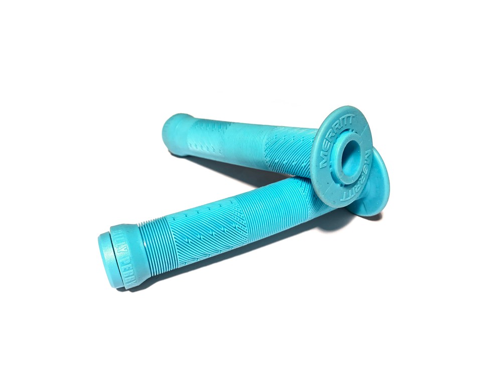 teal bmx grips