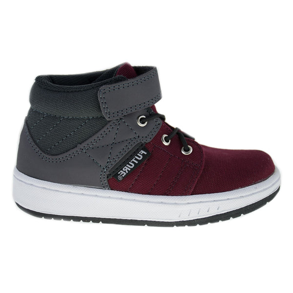 boys red high tops