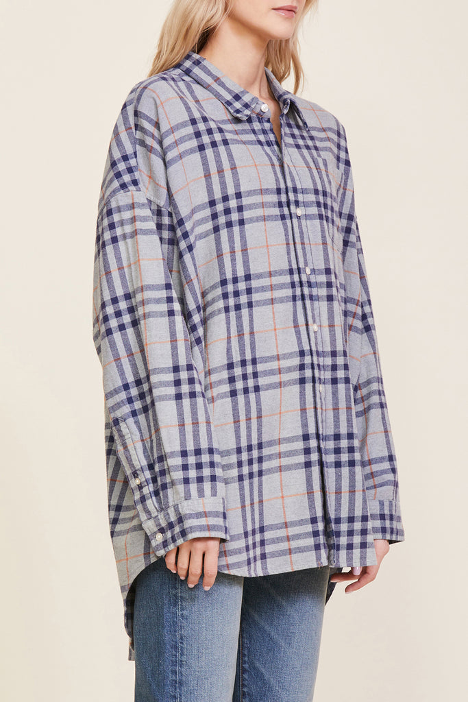 Oversized Button Front Shirt#N# #N# #N# #N# – denimist