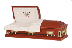 Fire department casket