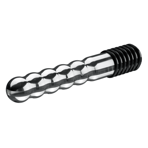 Wave Metal Bi-Polar Electro Dildo