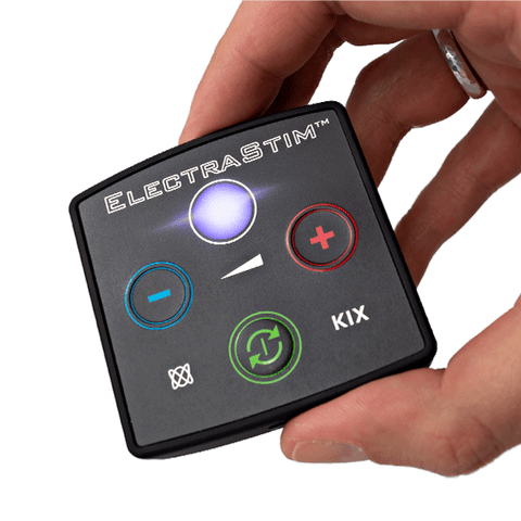 Beginner Bundle - KIX Electro Sex Stimulator, Explorer Finger Sleeves and Conductive Gel